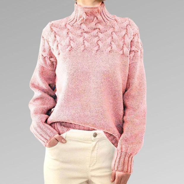 Cuila™ | Pull à col roulé élégant et chaud.