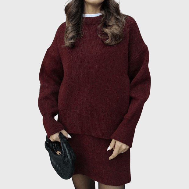 HANNAH | Ensemble en maille confortable