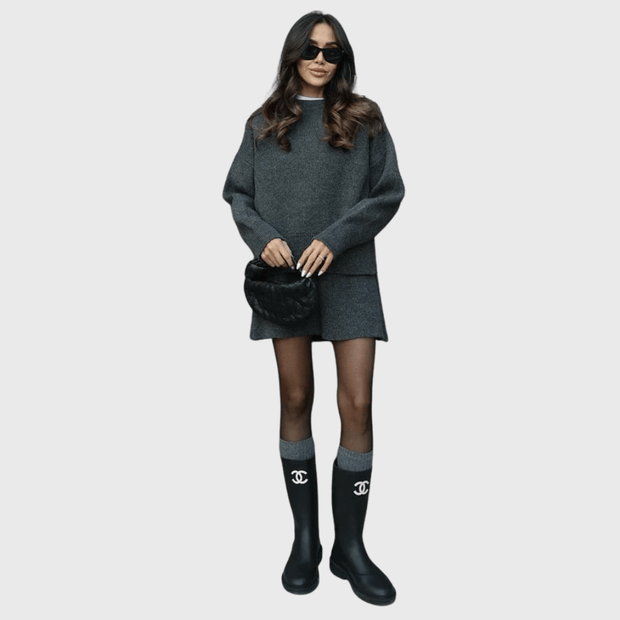 HANNAH | Ensemble en maille confortable