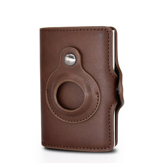 Portefeuille AirTag en cuir Intelligent