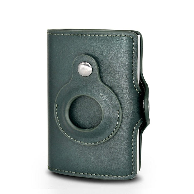 Portefeuille AirTag en cuir Intelligent