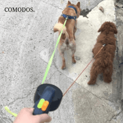 Correa para perros Duolaisse™ | Paseos sin esfuerzo con todos tus perros