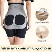 Pantalon de contrôle du ventre taille haute