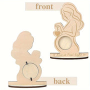 EchoBaby™ – cadre photo bébé echo – cadre souvenir en bois