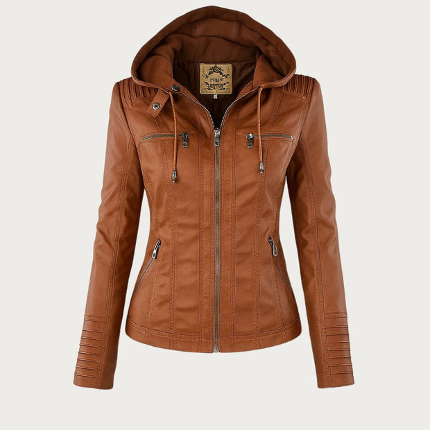 Monika™ | Robuste und elegante Lederjacke