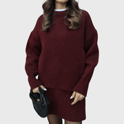 HANNAH | Ensemble en maille confortable