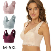 Soutien-gorge sans fil à fermeture frontale galbant (Pack de 3)