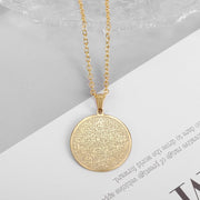 Collier médaille - Ayat Al Kursi