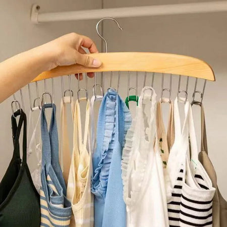 Multi-Hook Non-Slip Coat Rack