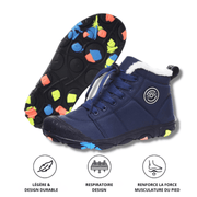 Baskets climb Kids - Chaussures d'hiver pieds nus étanches pour enfants