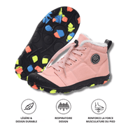 Baskets climb Kids - Chaussures d'hiver pieds nus étanches pour enfants