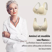 Soutien-gorge sans fil à fermeture frontale galbant (Pack de 3)