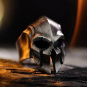 Bague viking ajustable "Casque Roi Harald"