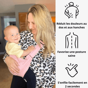 All-in-one ergonomic baby carrier