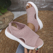 Sandales en maille respirante