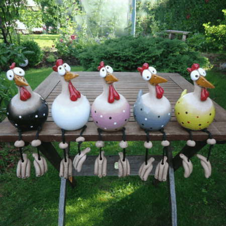 Happy Garden Chickens | Illuminez votre jardin !