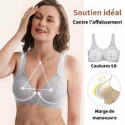 Soutien-gorge sans fil à fermeture frontale galbant (Pack de 3)