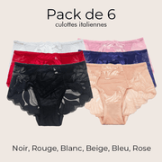 Lot de culottes italiennes en soie