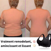 Soutien-gorge sans fil à fermeture frontale galbant (Pack de 3)