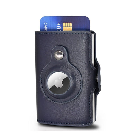 Smart Leather AirTag Wallet